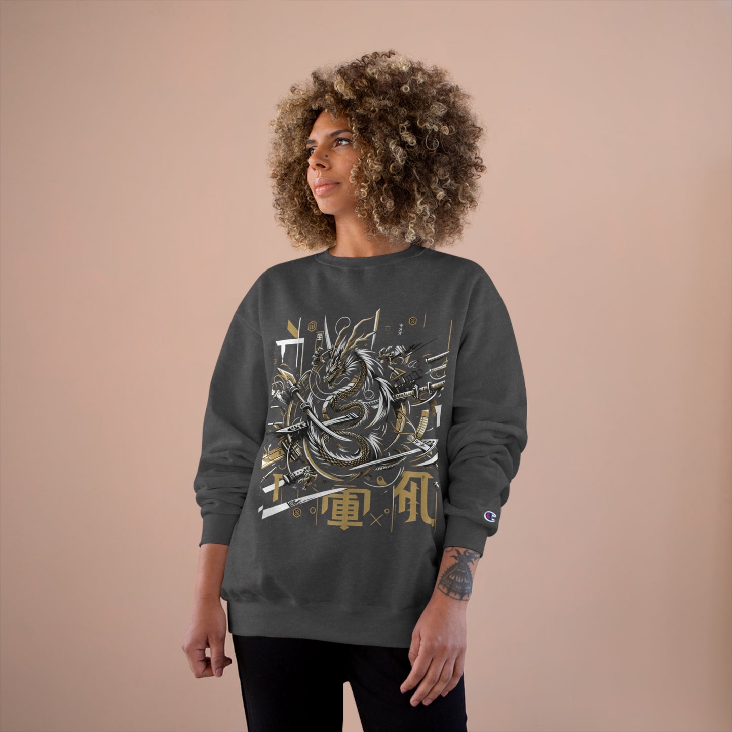 Japanese Dragon - Champion Sweatshirt