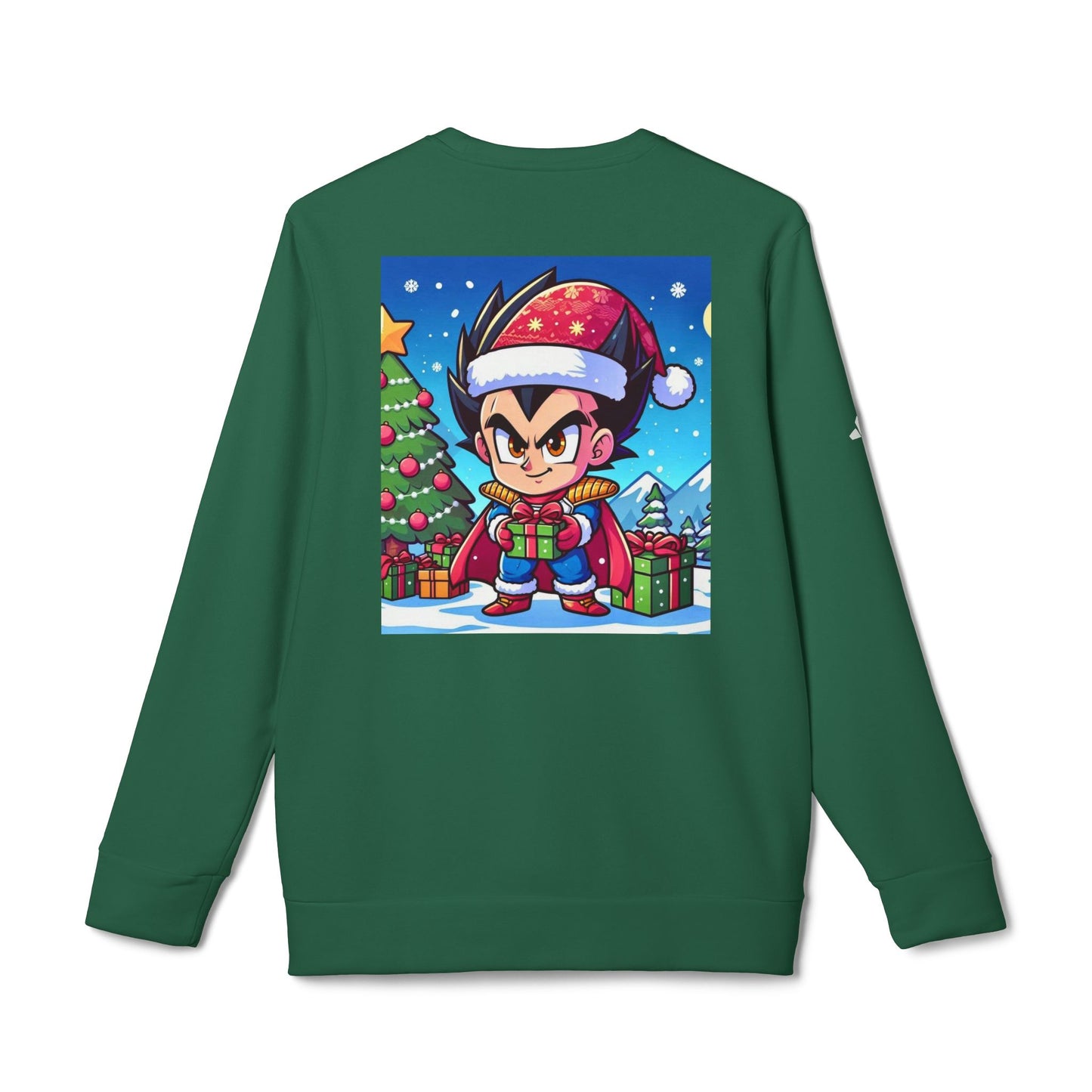 Xmas Vegeta - adidas Unisex Fleece Crewneck Sweatshirt