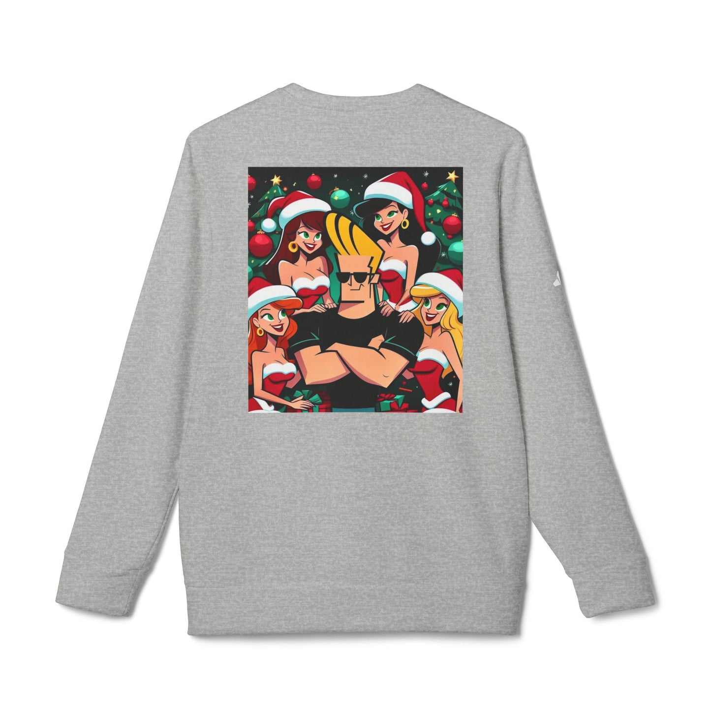 Xmas Johnny Bravo - adidas Unisex Fleece Crewneck Sweatshirt