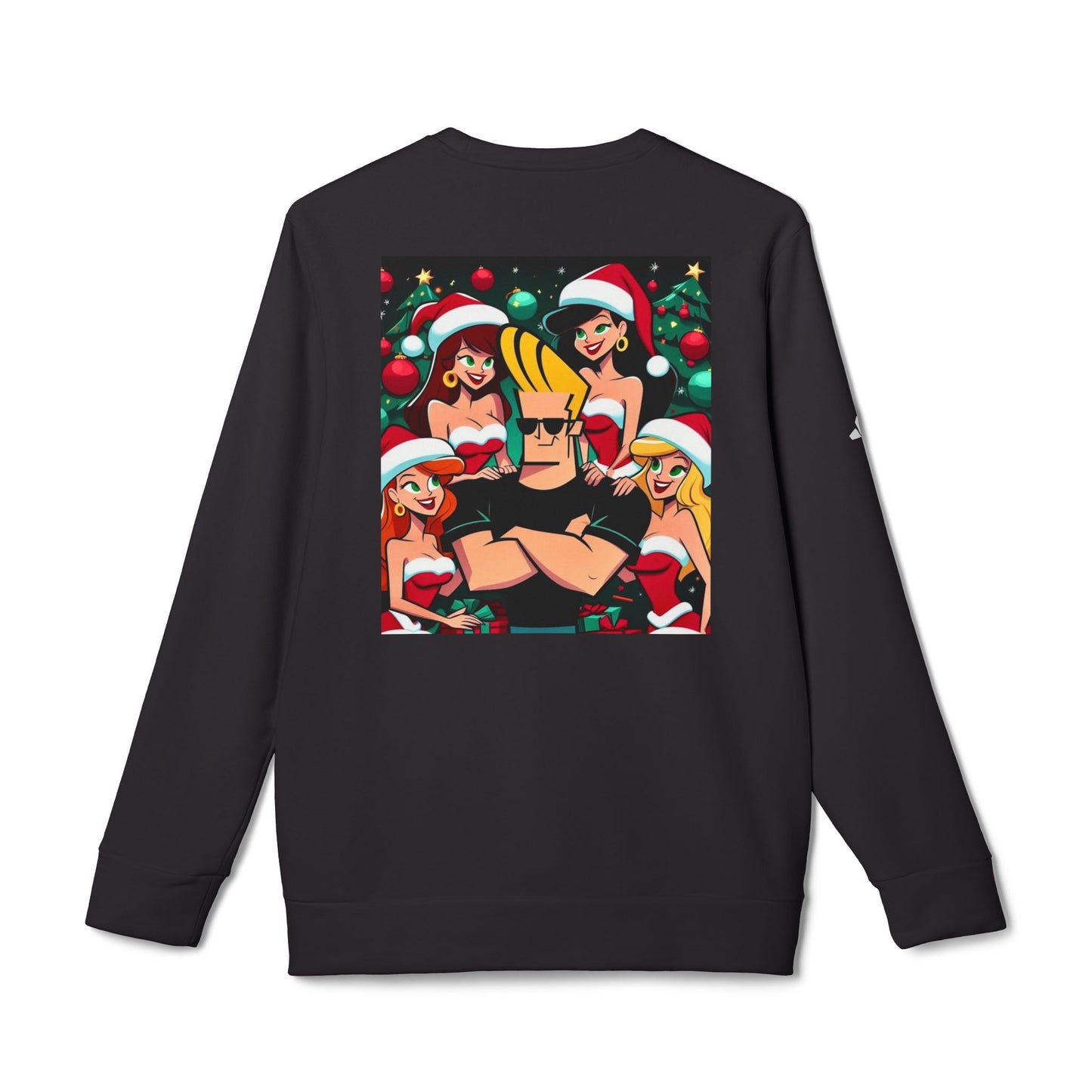 Xmas Johnny Bravo - adidas Unisex Fleece Crewneck Sweatshirt