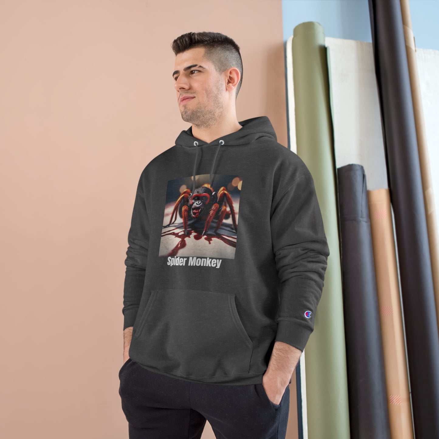 Spider Monkey - Champion Hoodie