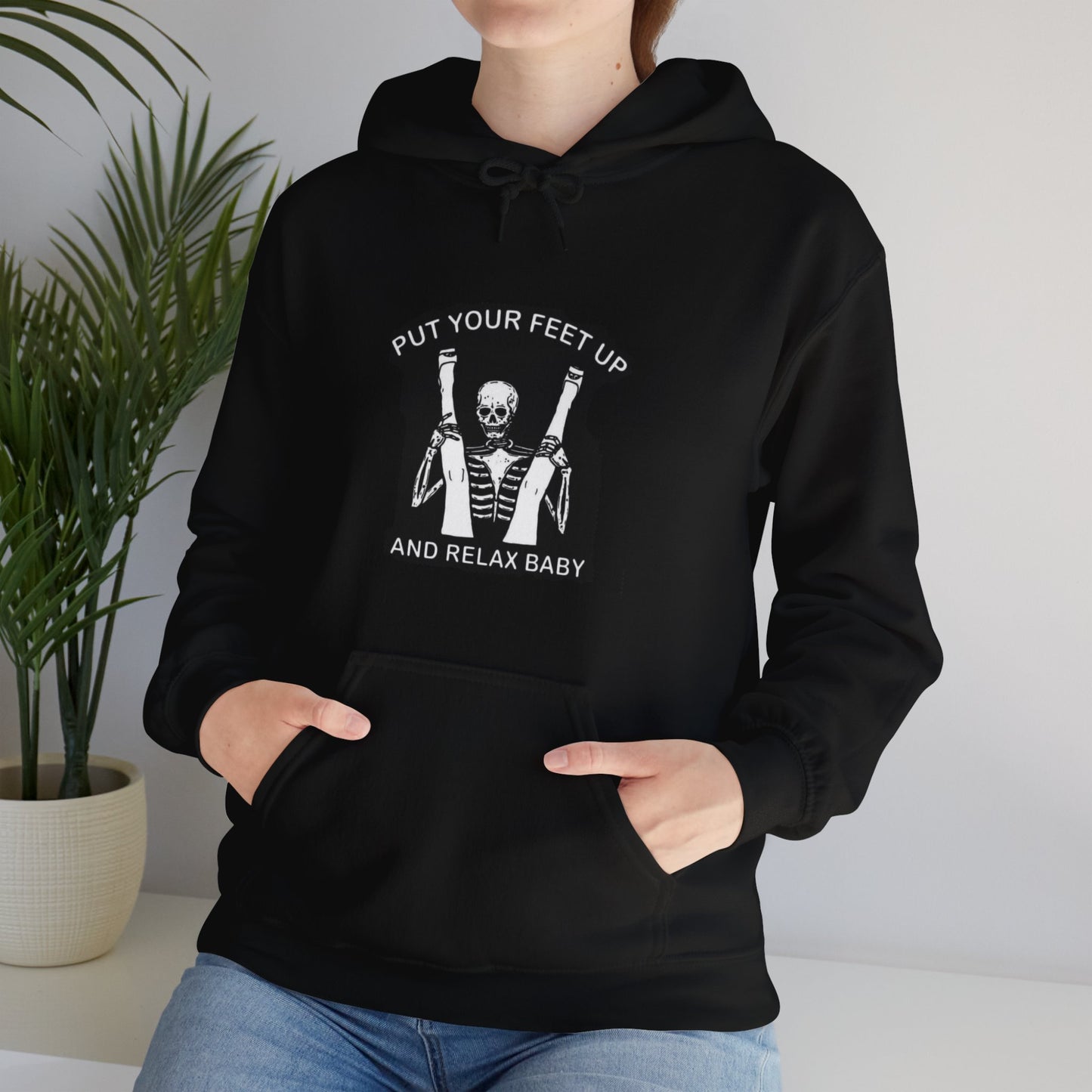 Feet Up Hooded Sweatshirt