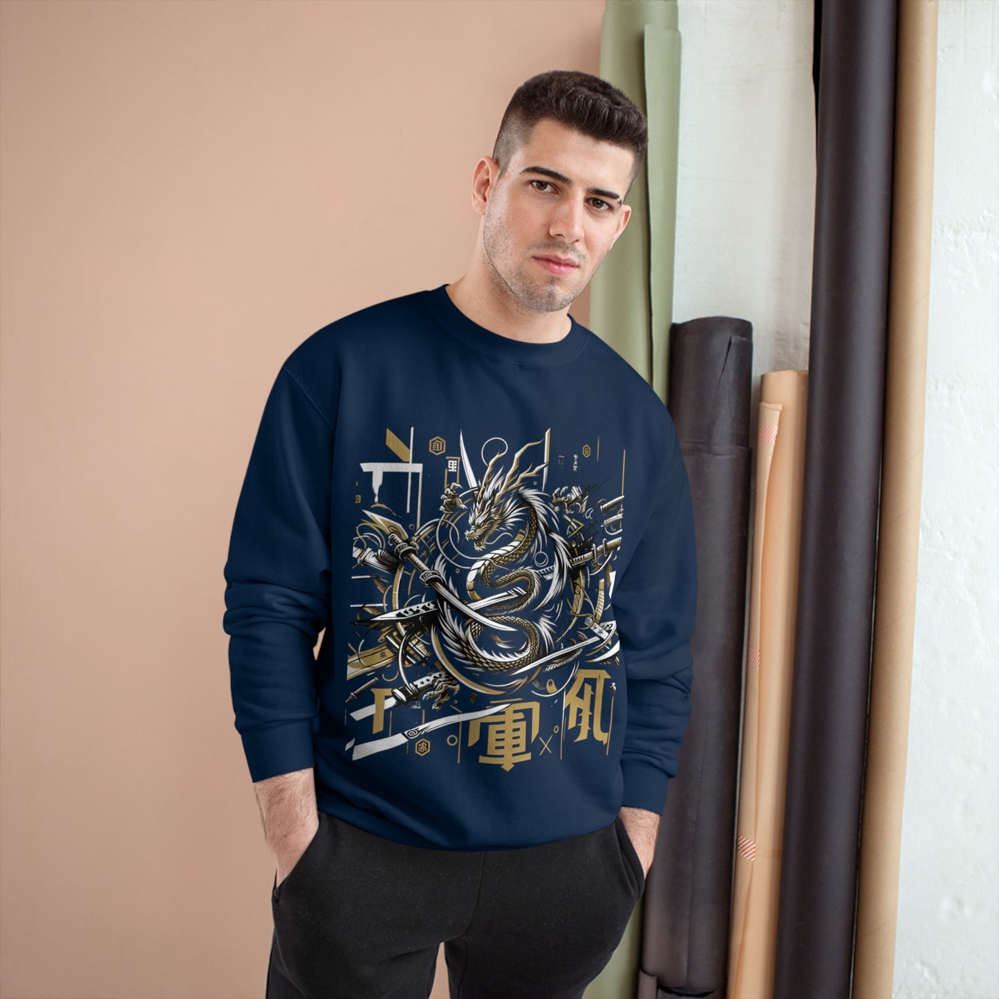 Japanese Dragon - Champion Sweatshirt