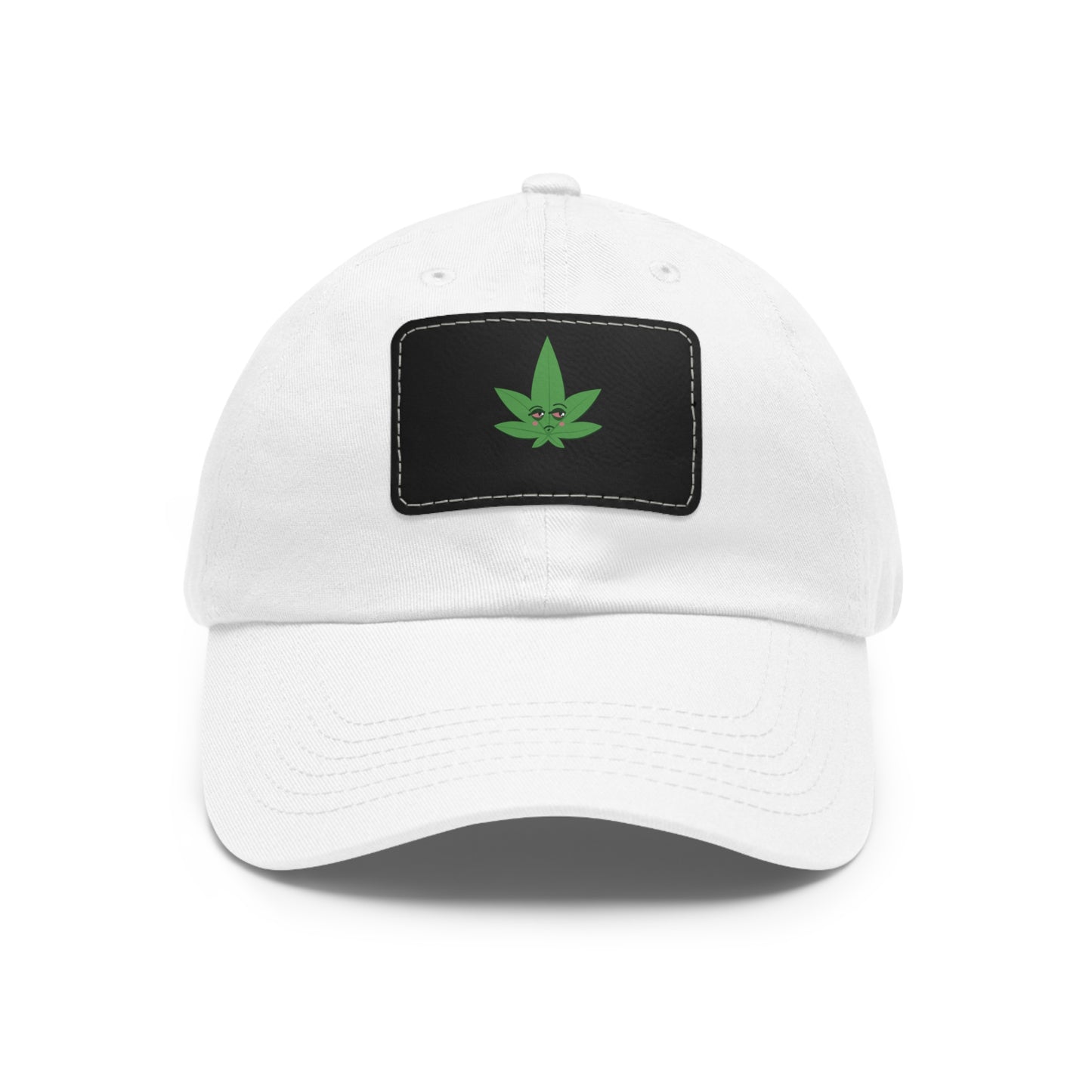 Kushy Baseball Cap - Leather Patch (Rectangle)