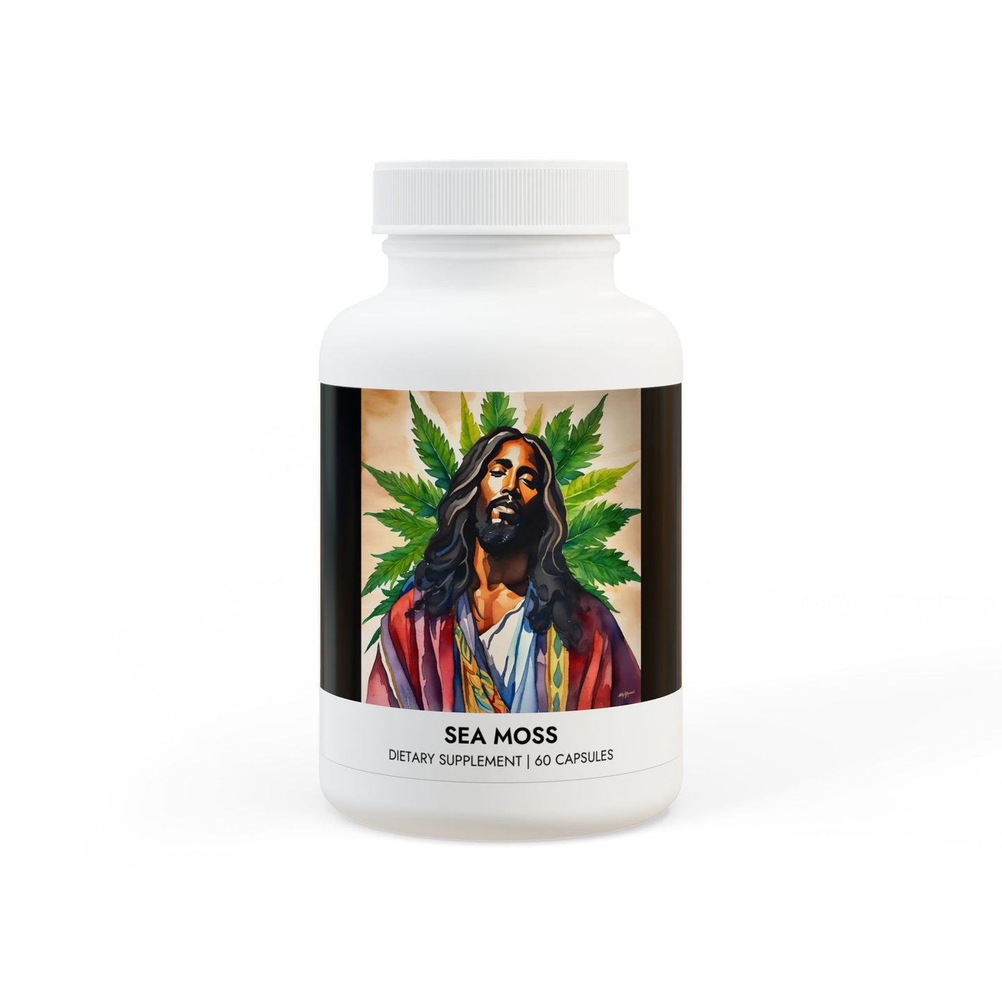 Black Jesus Sea Moss Supplement (60 Capsules)