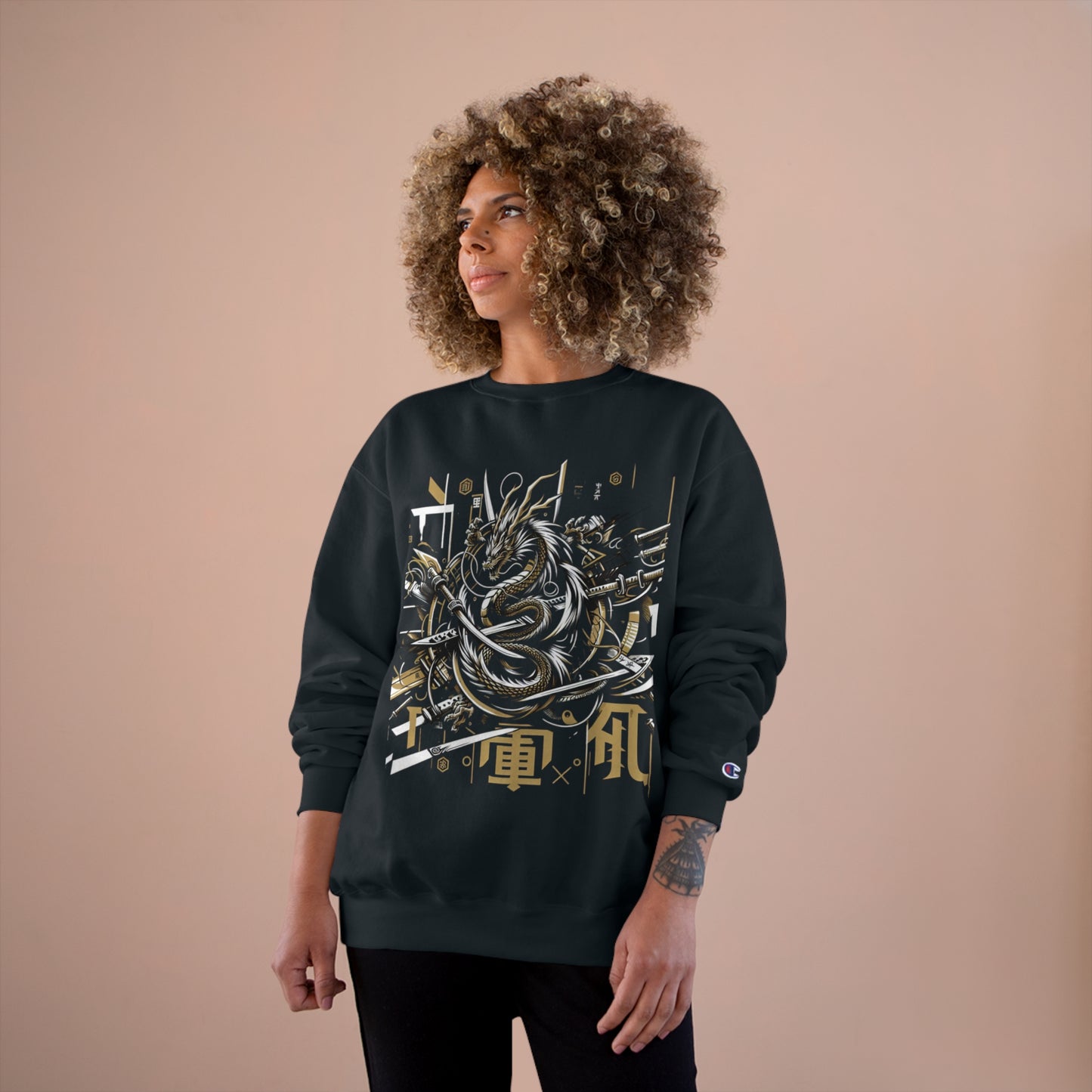 Japanese Dragon - Champion Sweatshirt