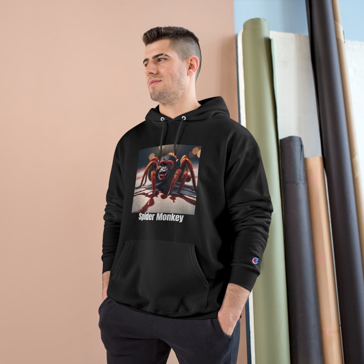 Spider Monkey - Champion Hoodie