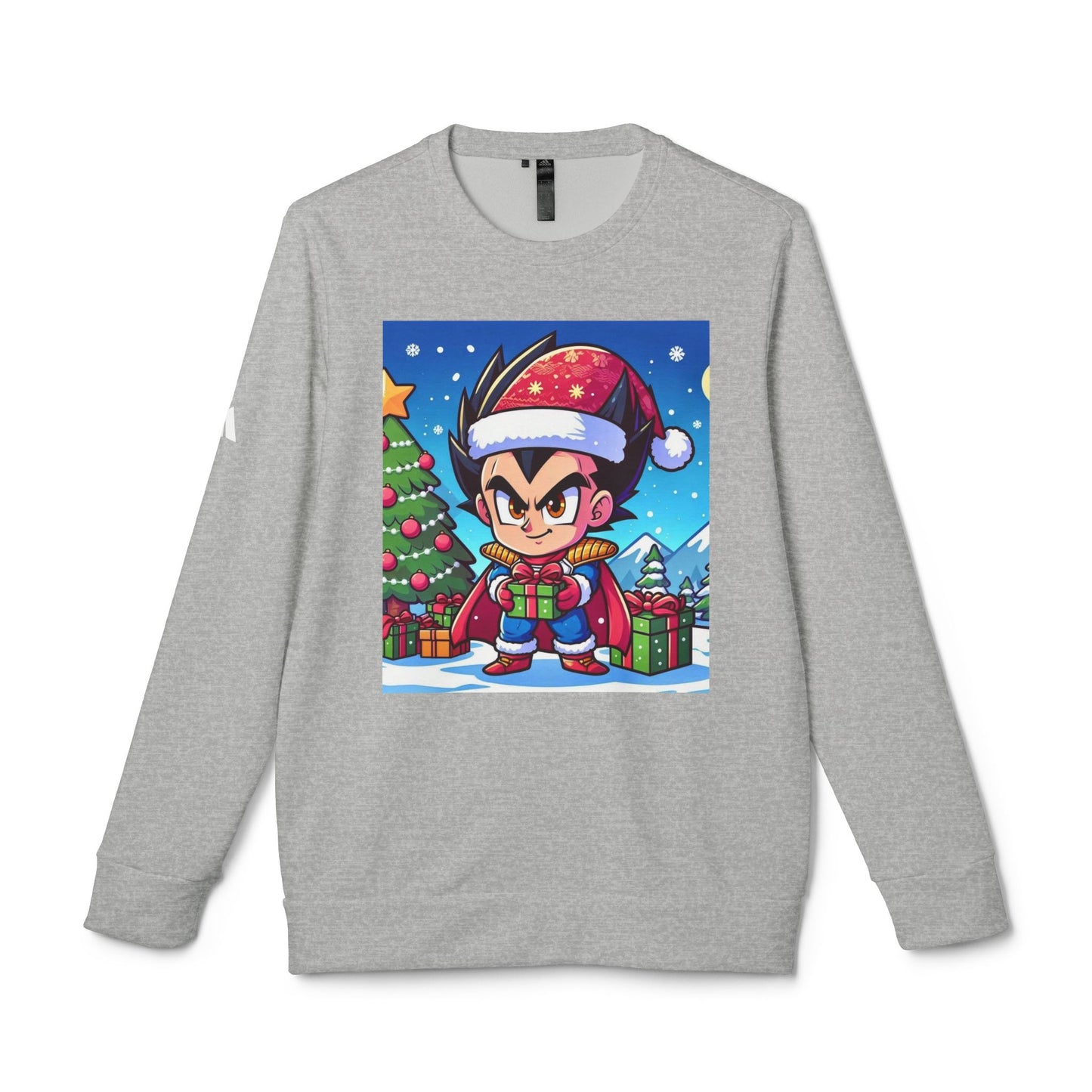 Xmas Vegeta - adidas Unisex Fleece Crewneck Sweatshirt