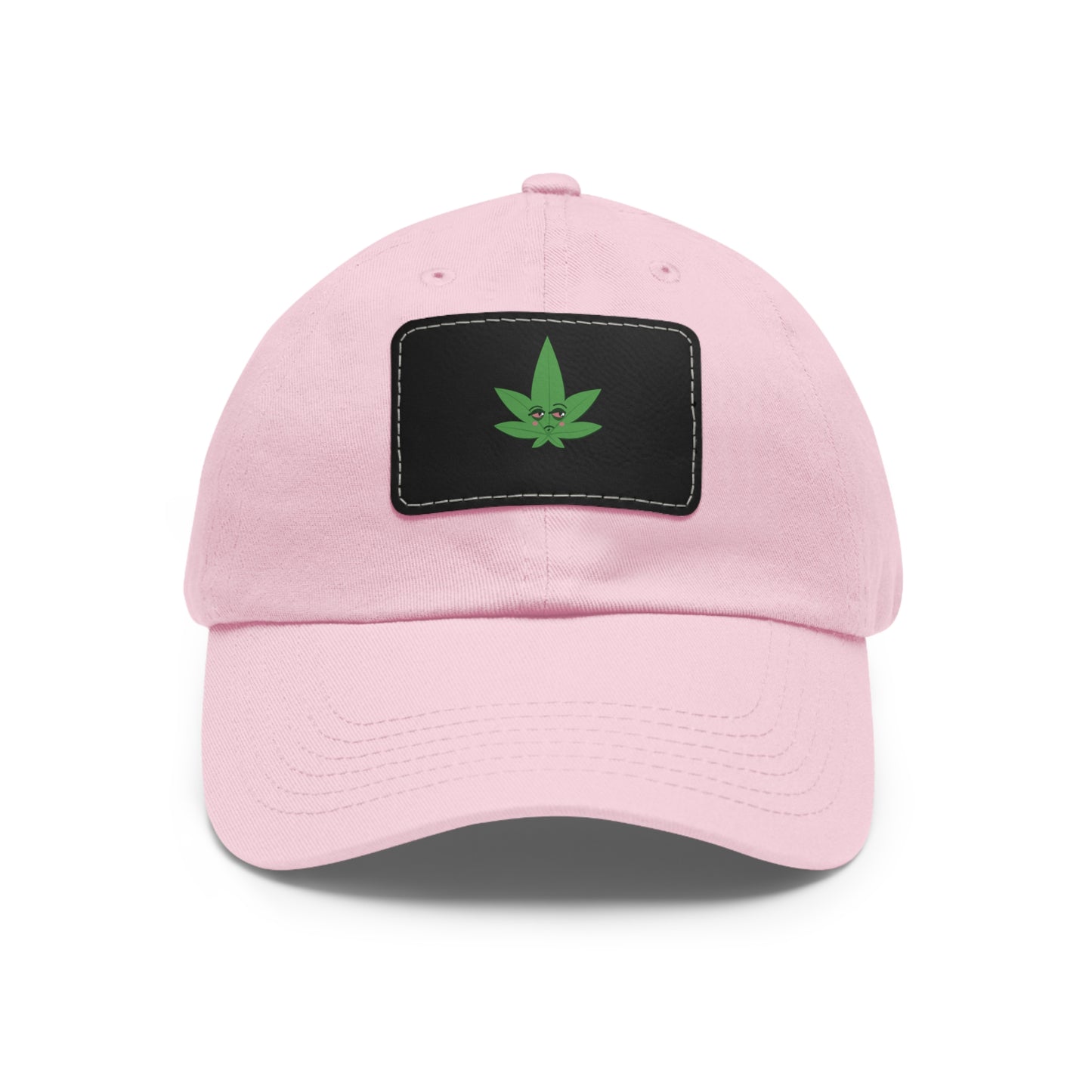 Kushy Baseball Cap - Leather Patch (Rectangle)