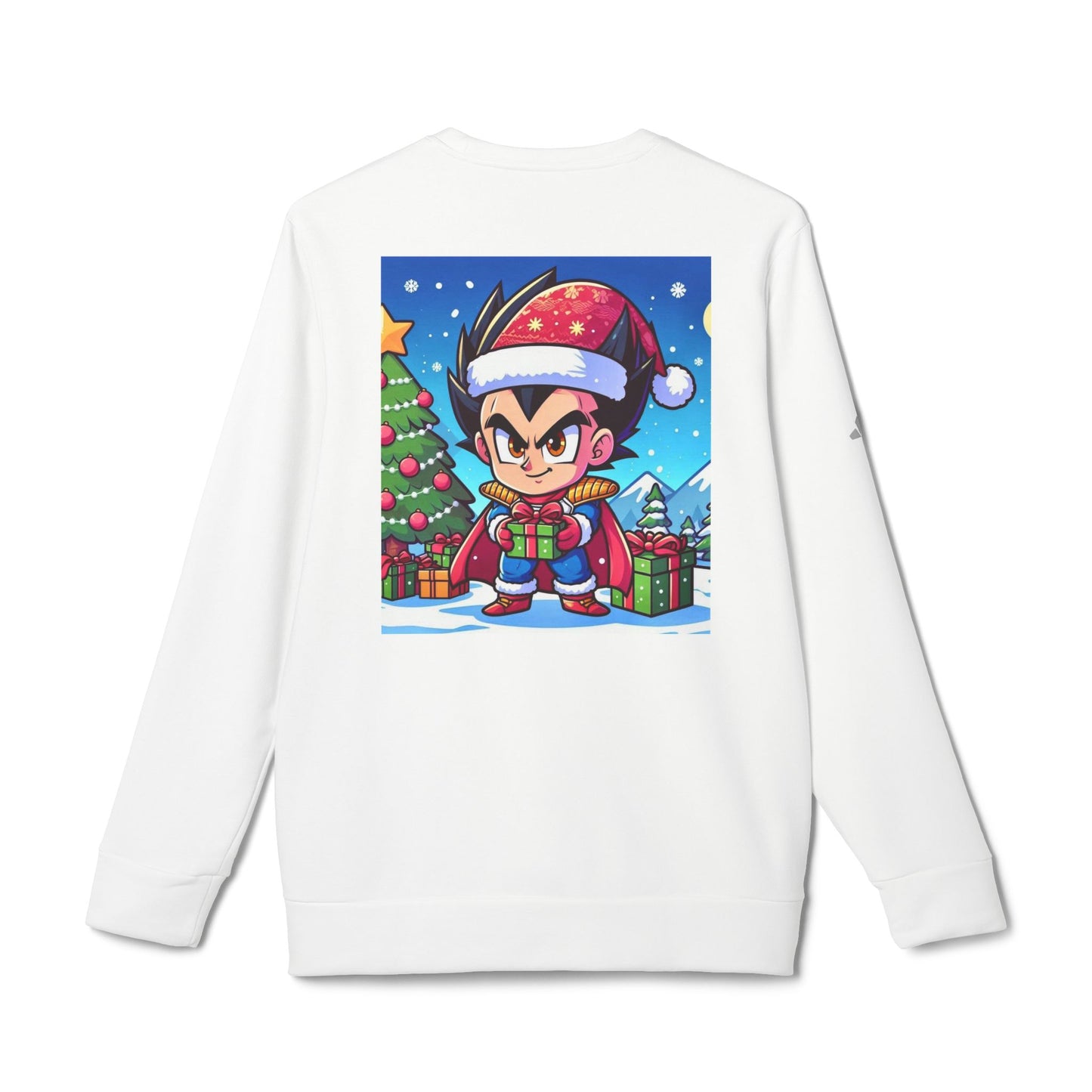 Xmas Vegeta - adidas Unisex Fleece Crewneck Sweatshirt