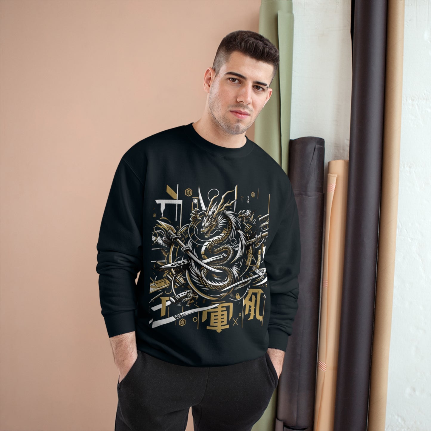 Japanese Dragon - Champion Sweatshirt