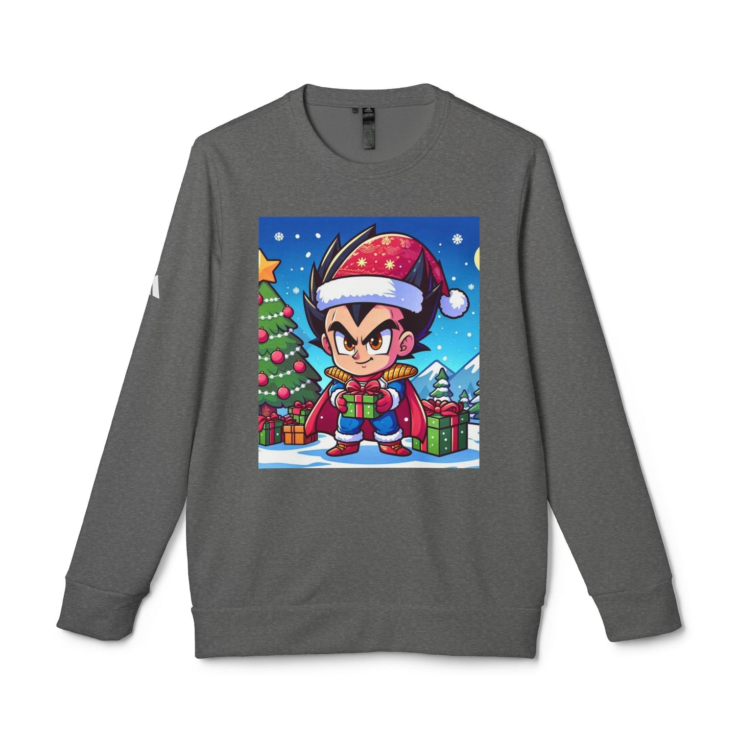 Xmas Vegeta - adidas Unisex Fleece Crewneck Sweatshirt