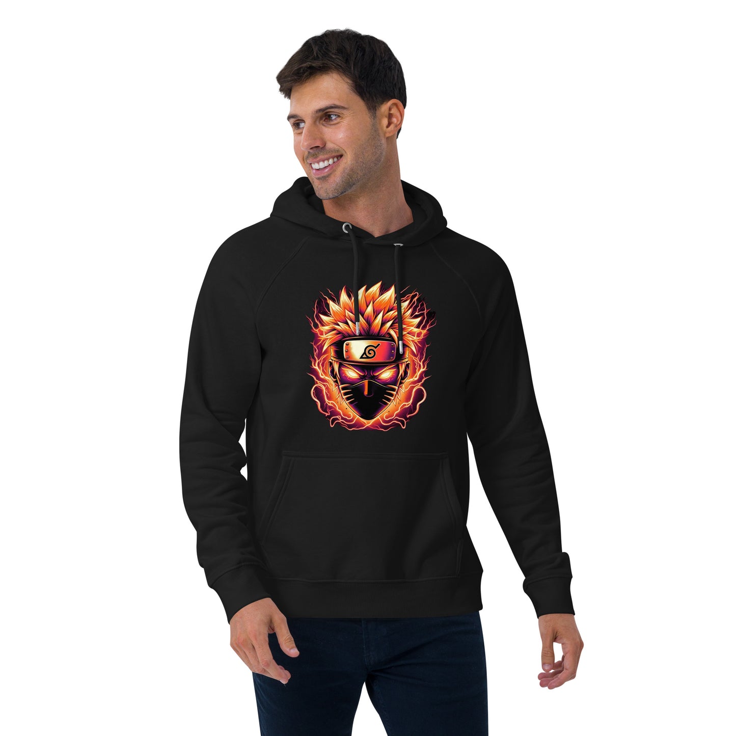 Naruto - raglan hoodie