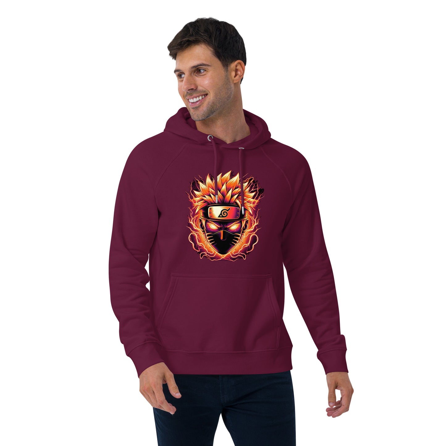 Naruto - raglan hoodie