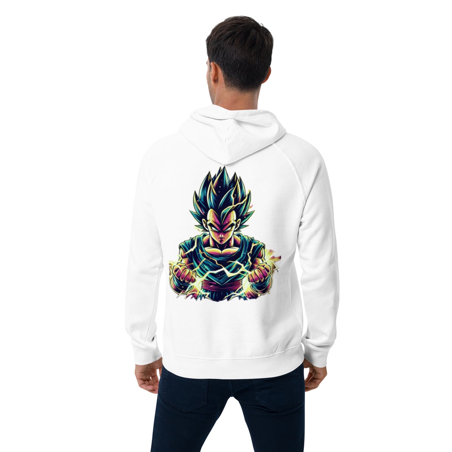 Vegeta - raglan hoodie