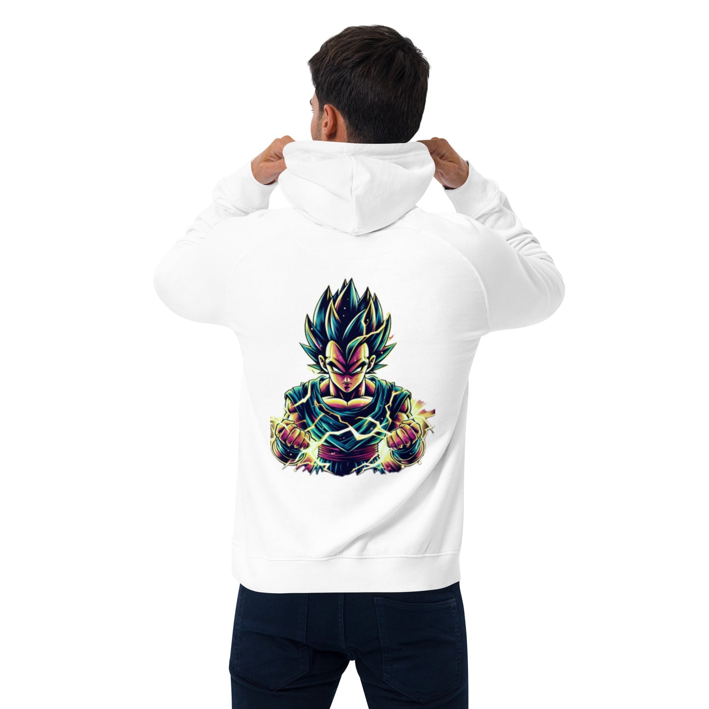 Vegeta - raglan hoodie