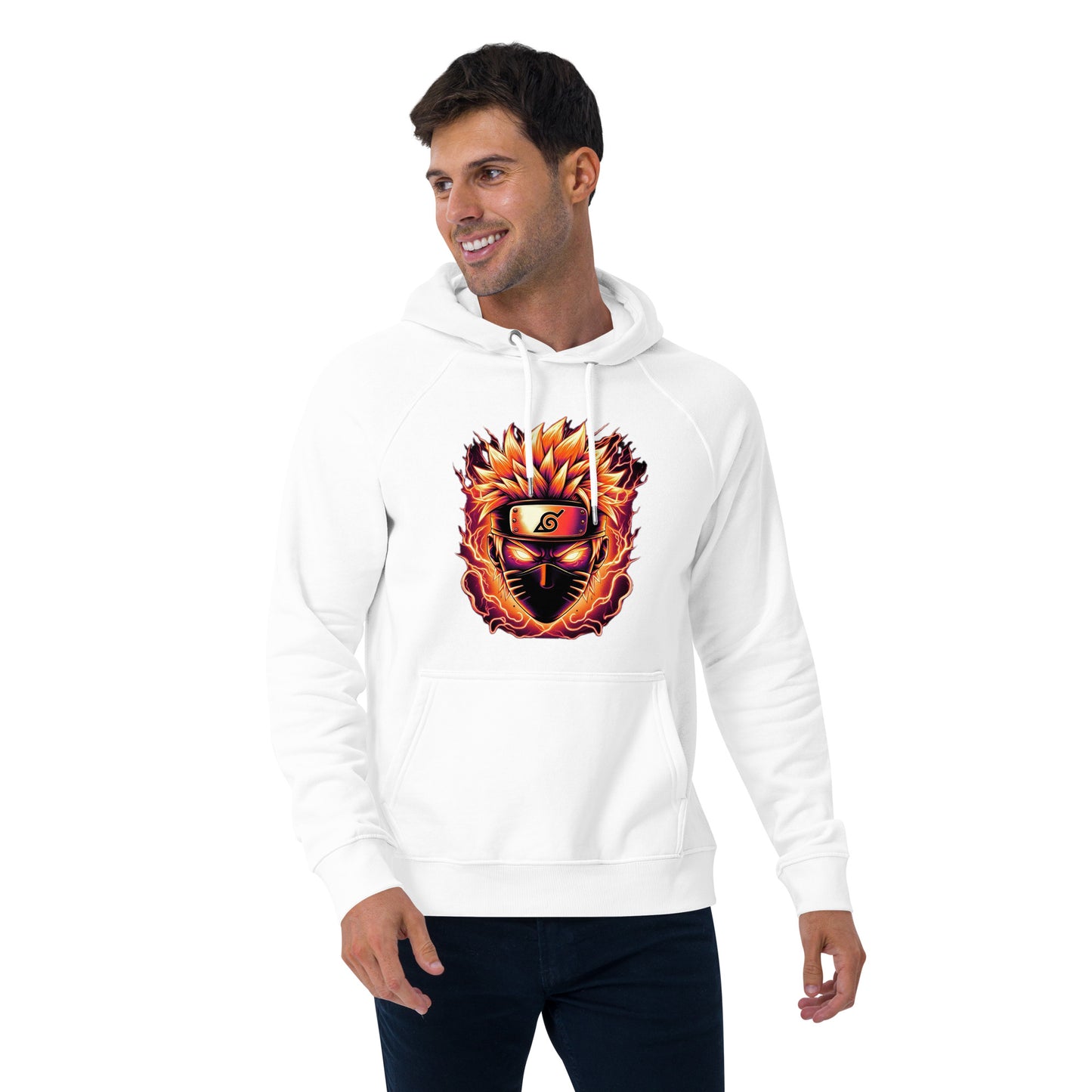 Naruto - raglan hoodie