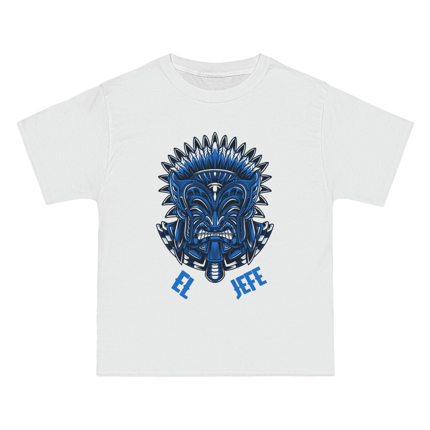 El Jefe - Beefy-T®  Short-Sleeve T-Shirt (Double Sided Logo)