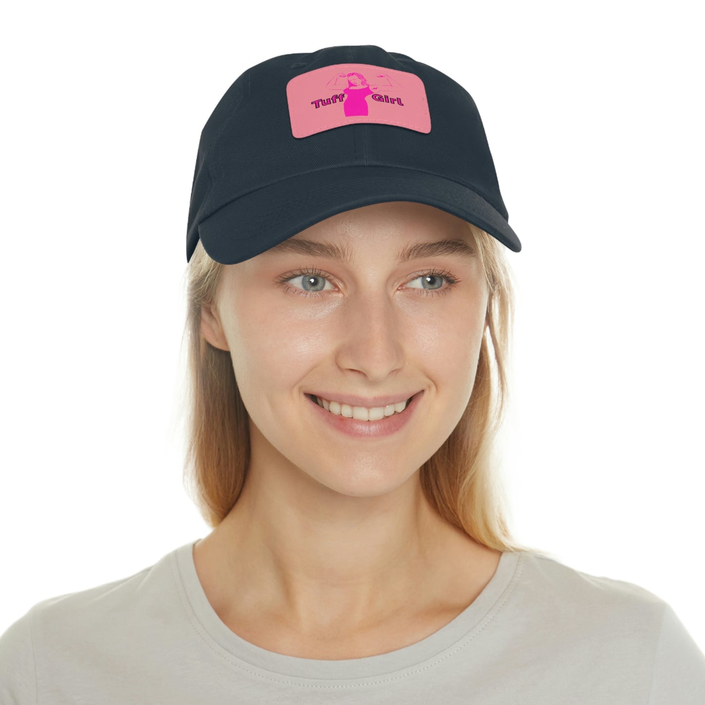 Tuff-Girl Hat with Leather Patch