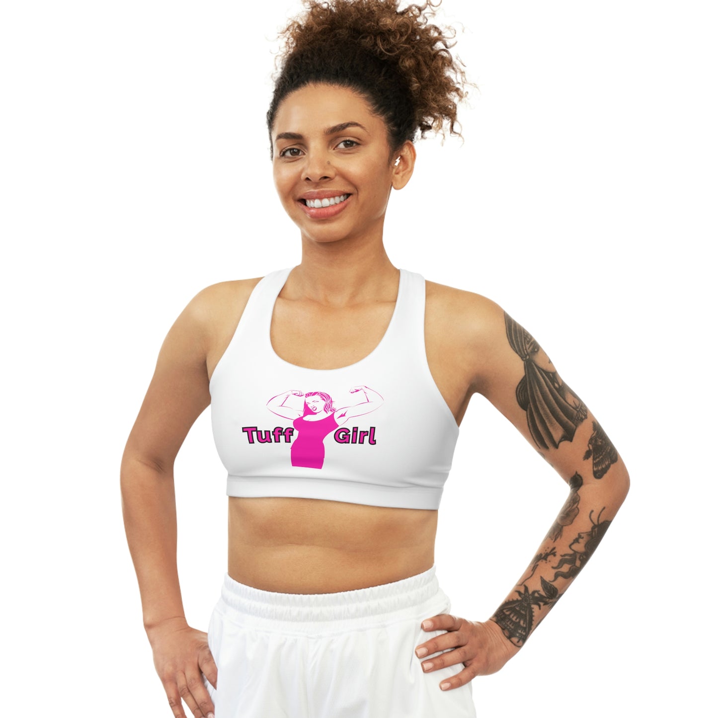 Tuff-Girl Seamless Sports Bra (AOP)