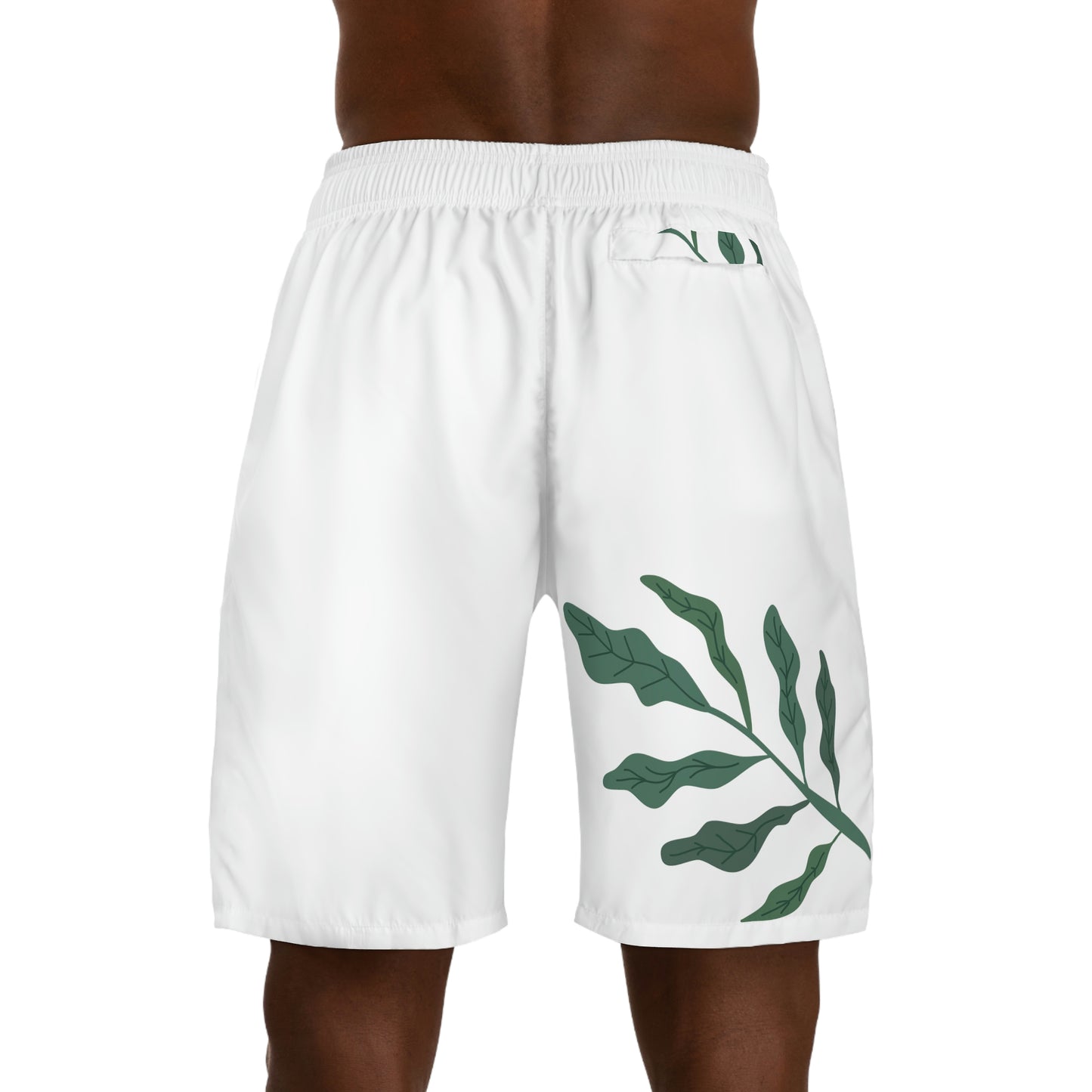 Leaf Design - Men's Jogger Shorts