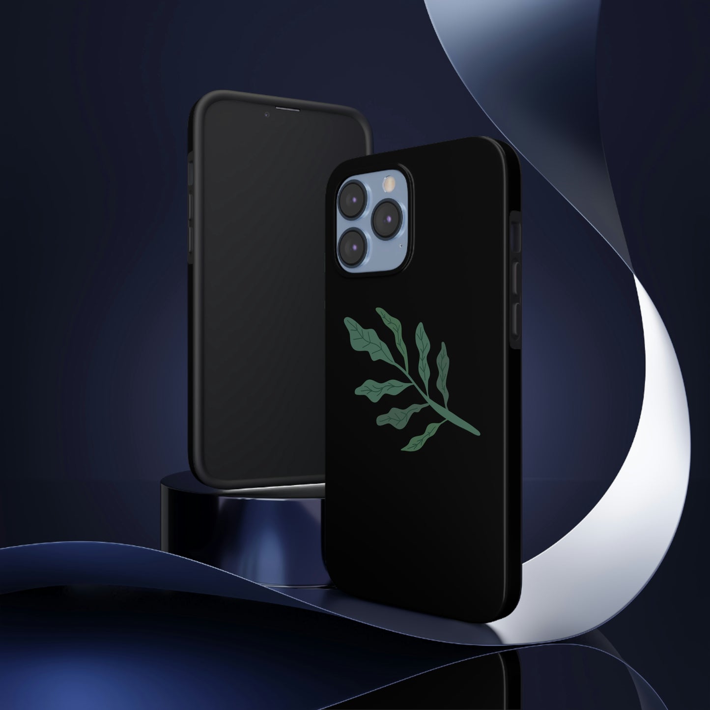 Leaf Design- Tough Phone Case