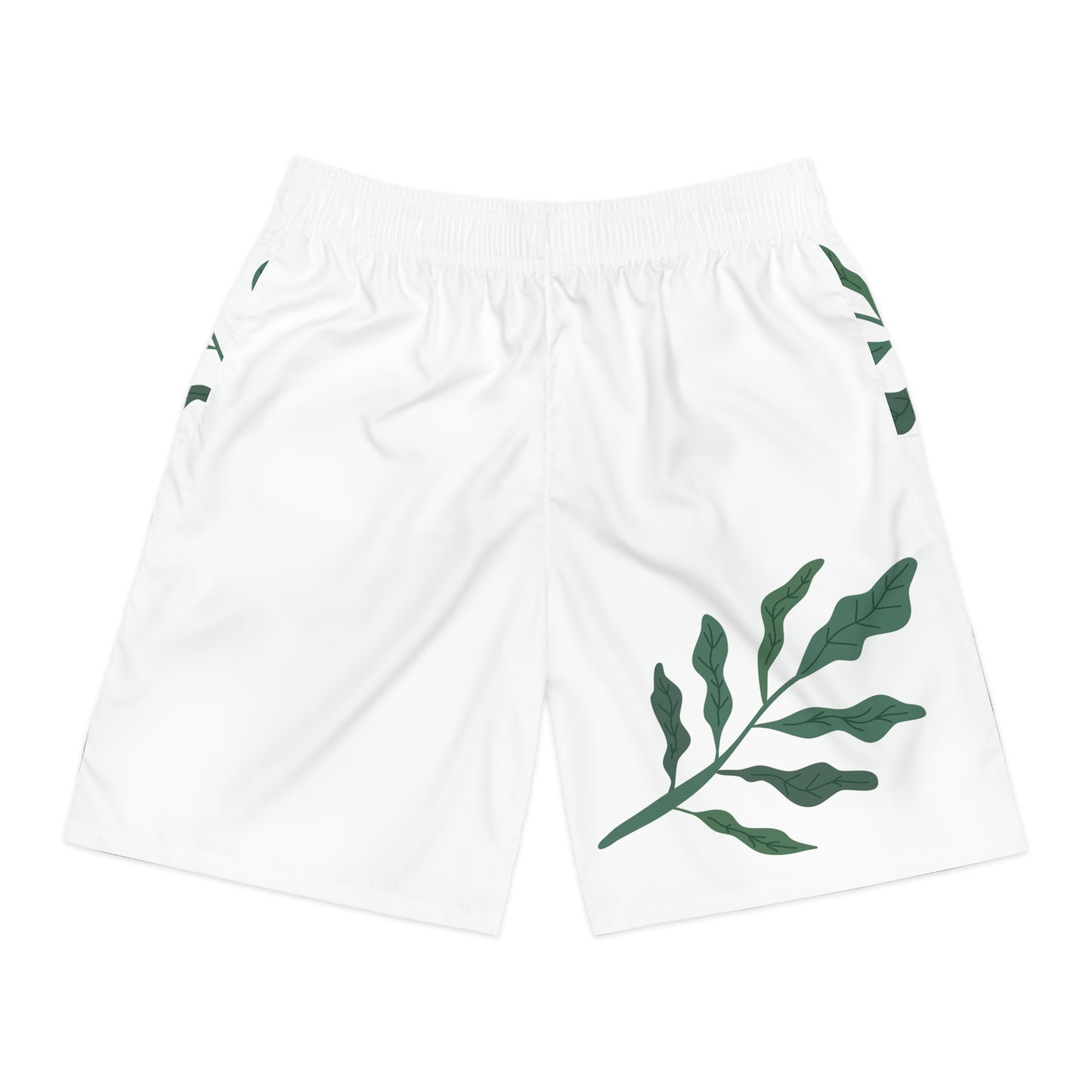 Leaf Design - Men's Jogger Shorts