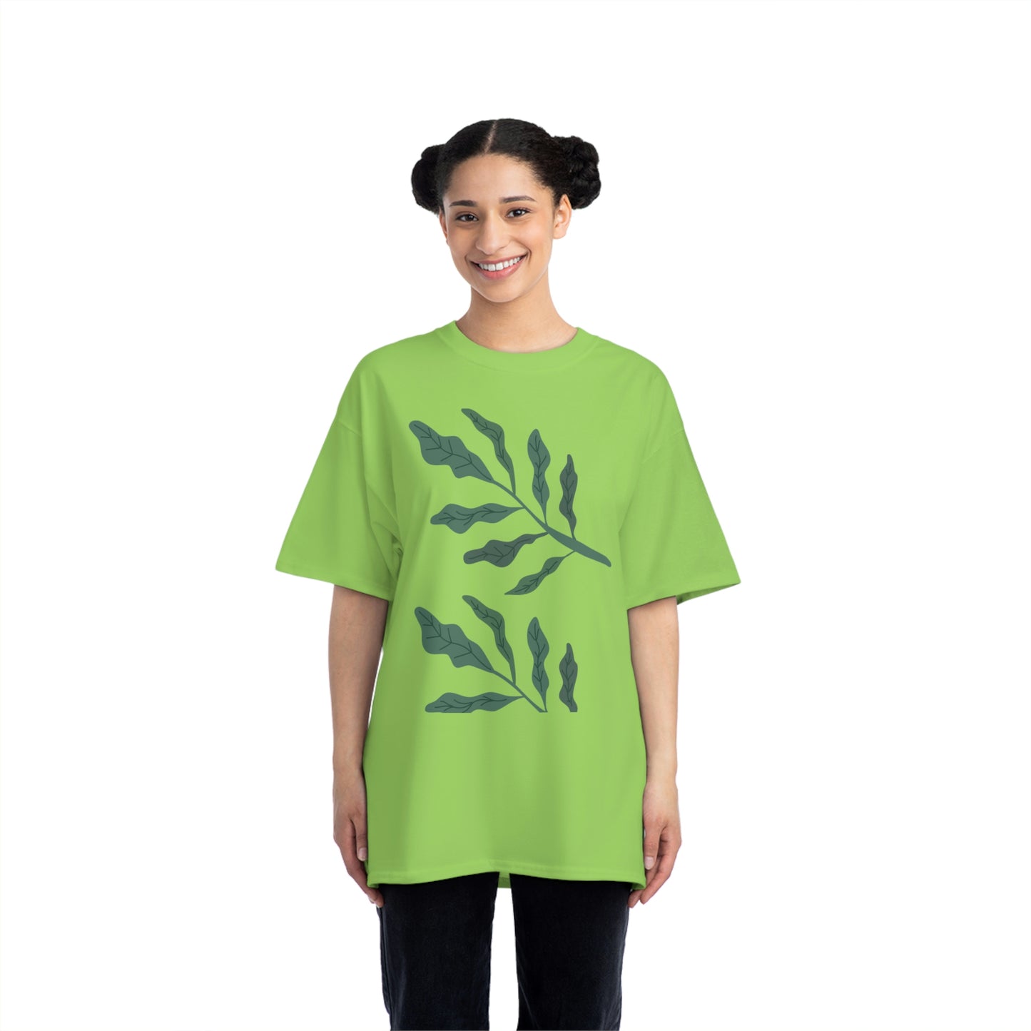 Leaf Design Beefy-T®  Short-Sleeve T-Shirt