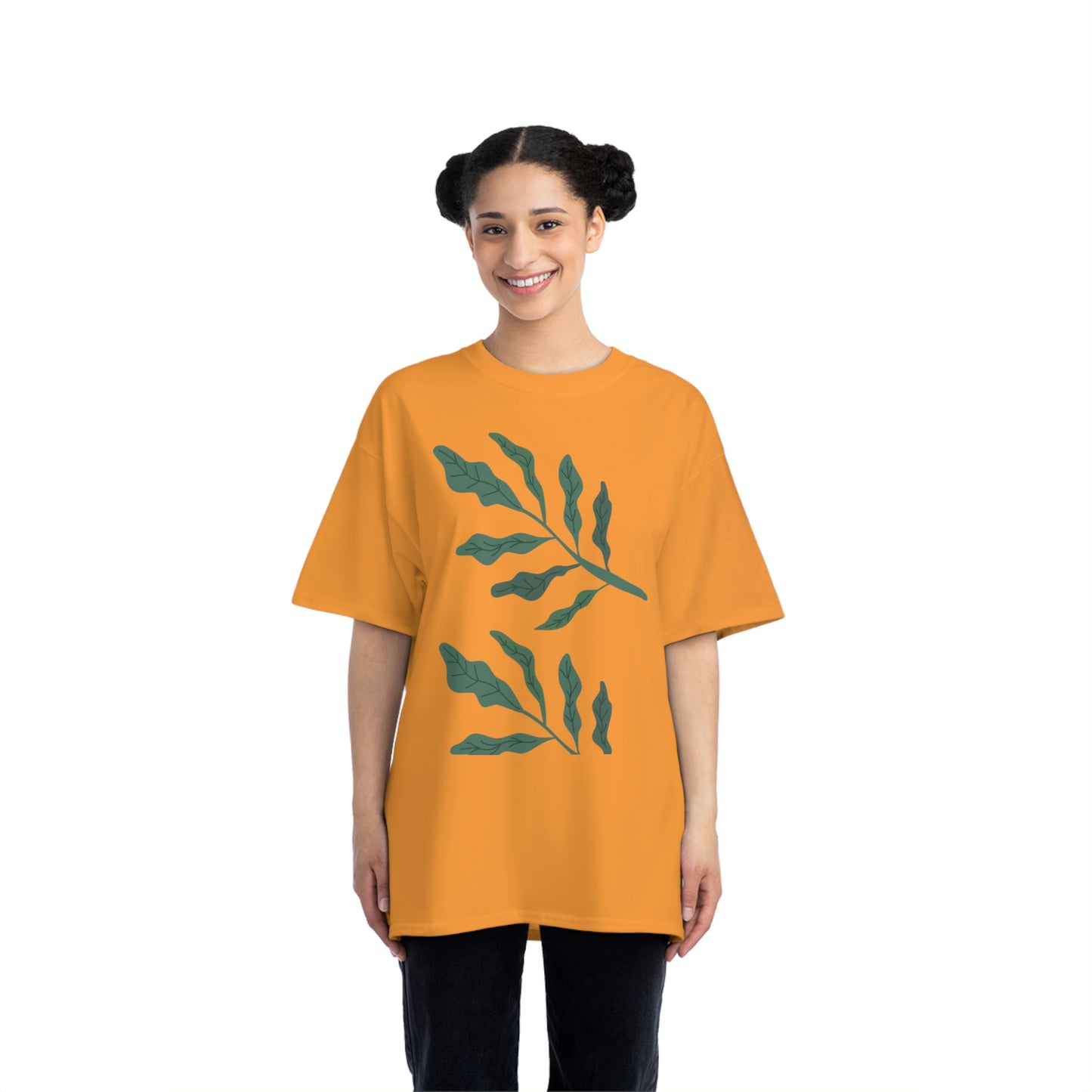 Leaf Design Beefy-T®  Short-Sleeve T-Shirt