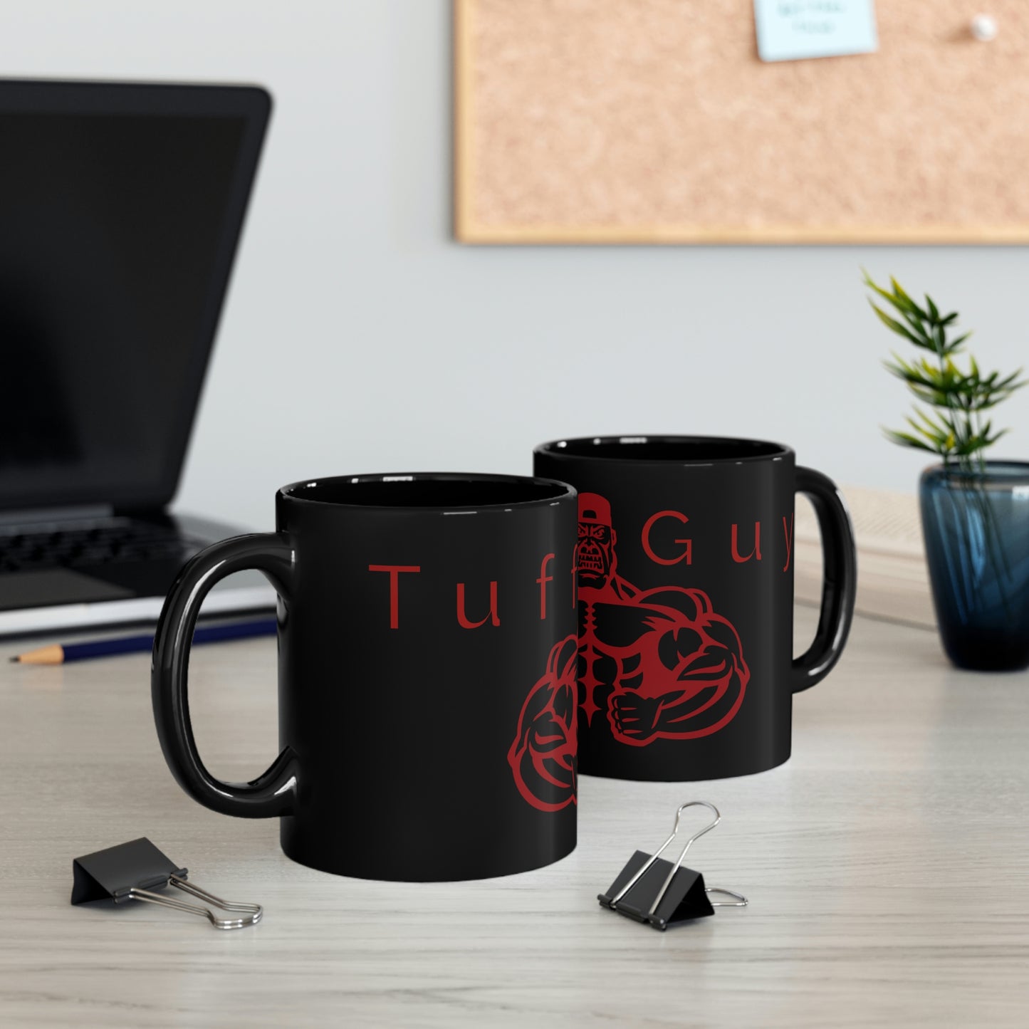 Tuff-Guy Black Mug