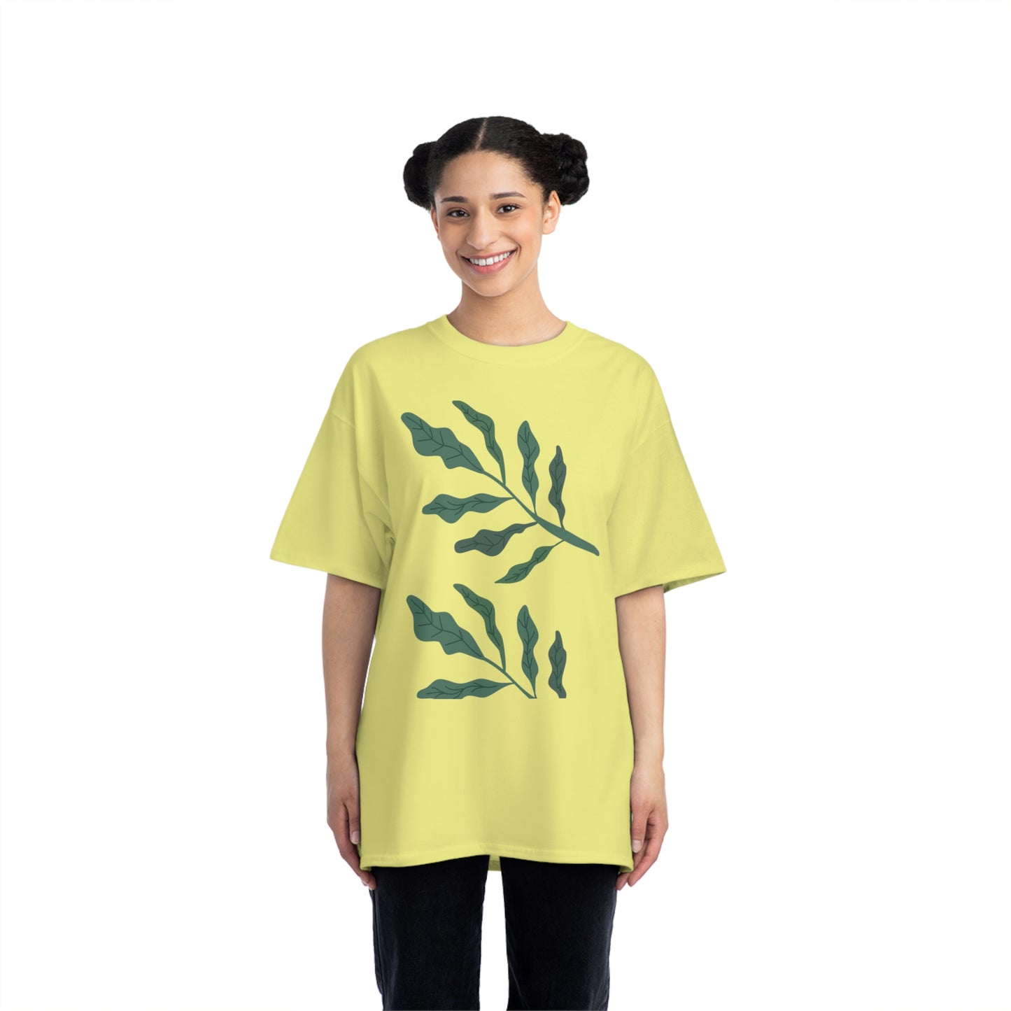 Leaf Design Beefy-T®  Short-Sleeve T-Shirt