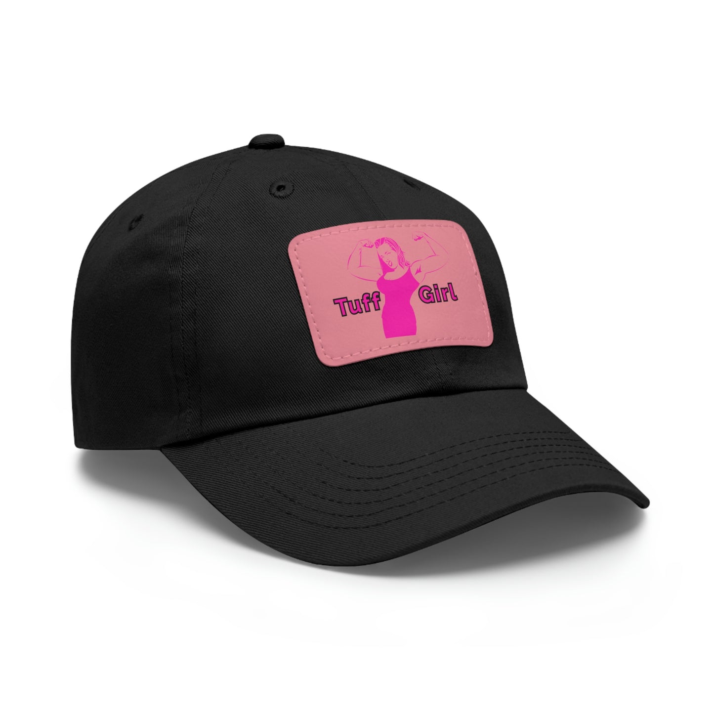 Tuff-Girl Hat with Leather Patch