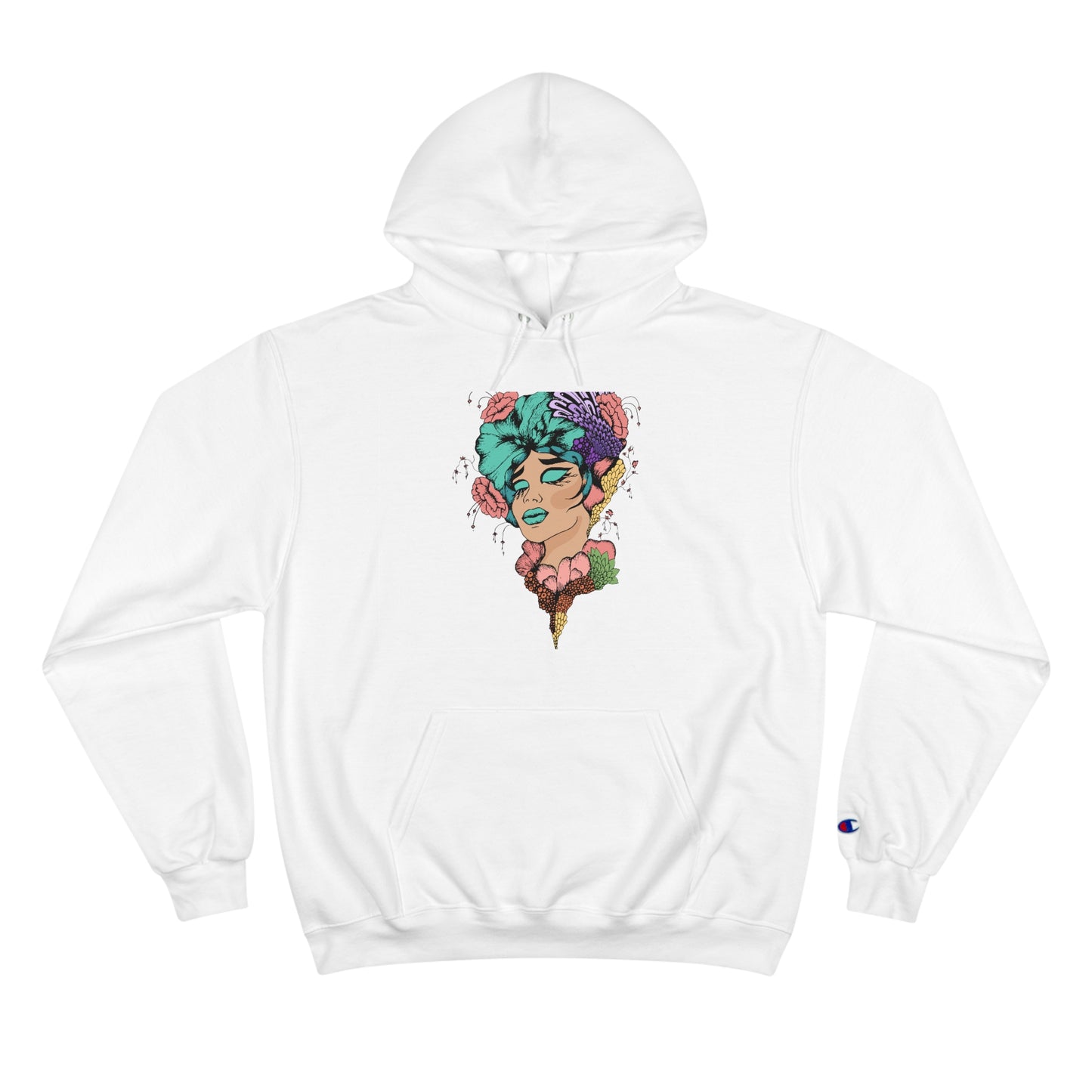 Eyes Closed - Champion Hoodie