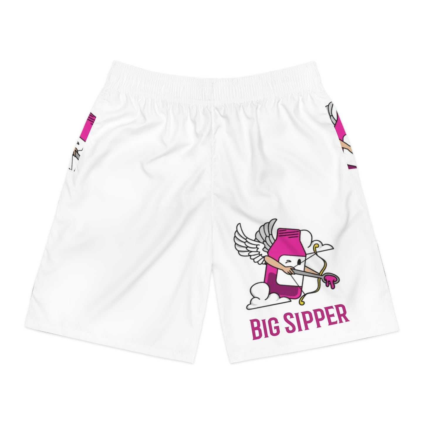 Big Sipper - Men's Jogger Shorts (AOP)