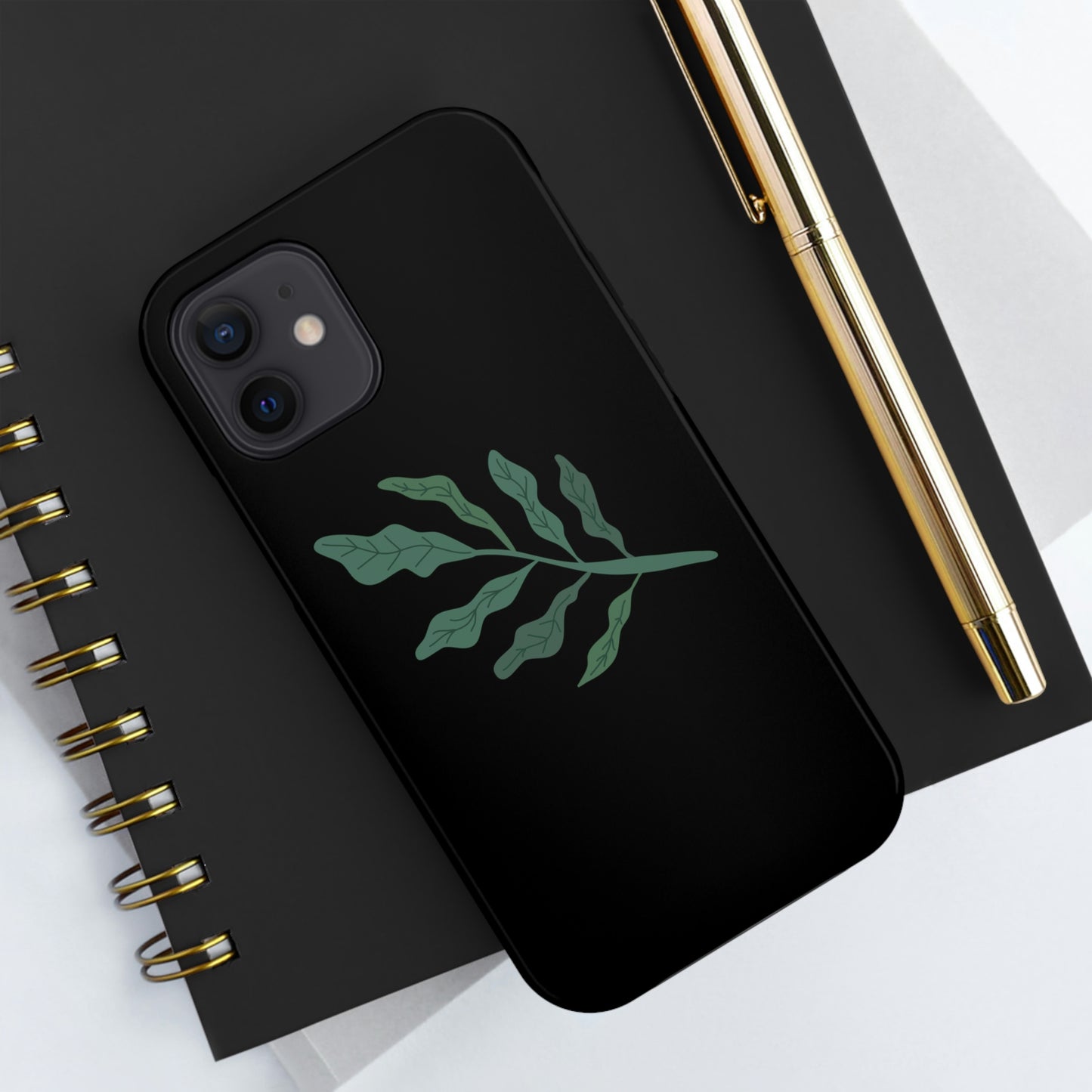 Leaf Design- Tough Phone Case