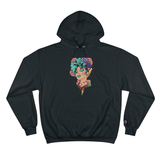 Eyes Closed - Champion Hoodie