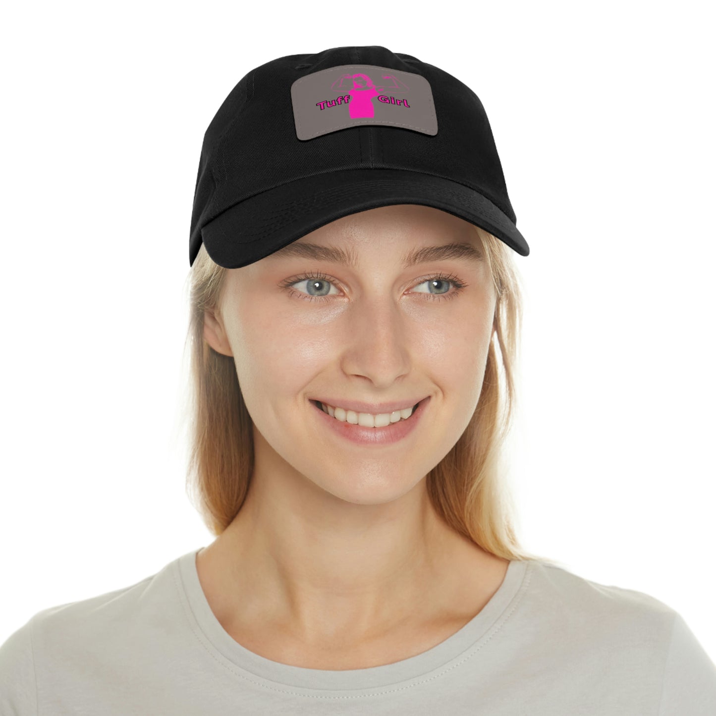 Tuff-Girl Hat with Leather Patch