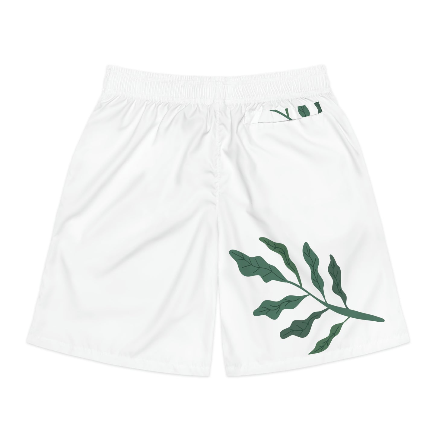 Leaf Design - Men's Jogger Shorts