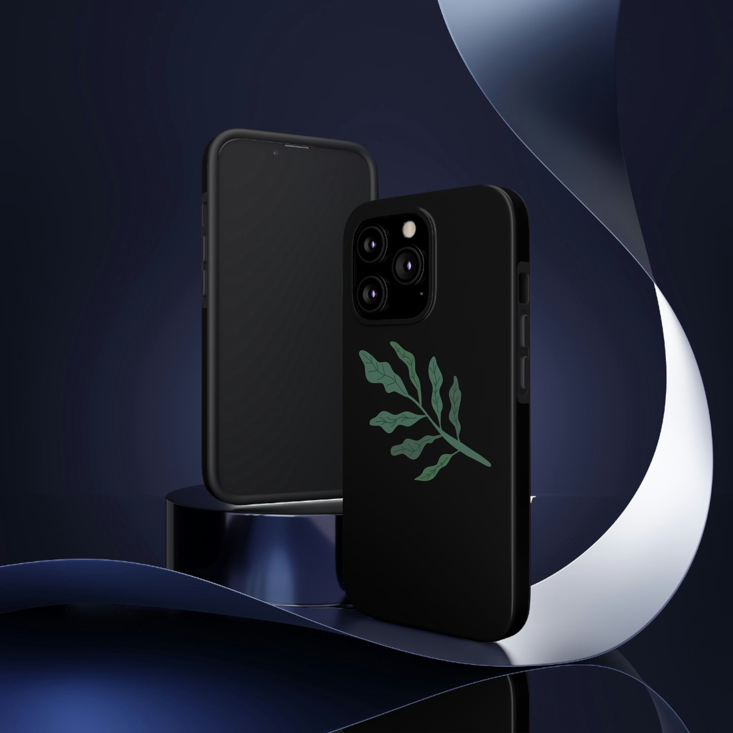 Leaf Design- Tough Phone Case