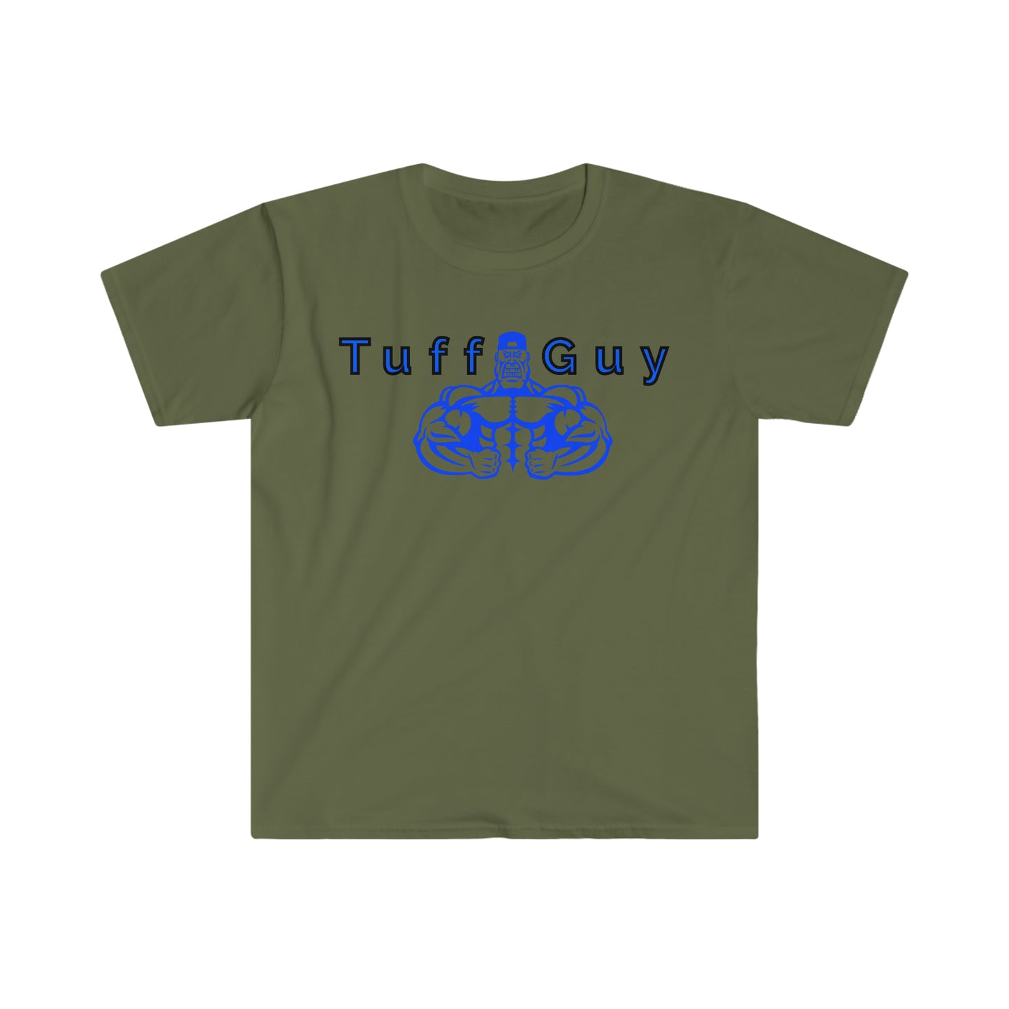 Tuff-Guy Softstyle T-Shirt (Compact Logo Blue)