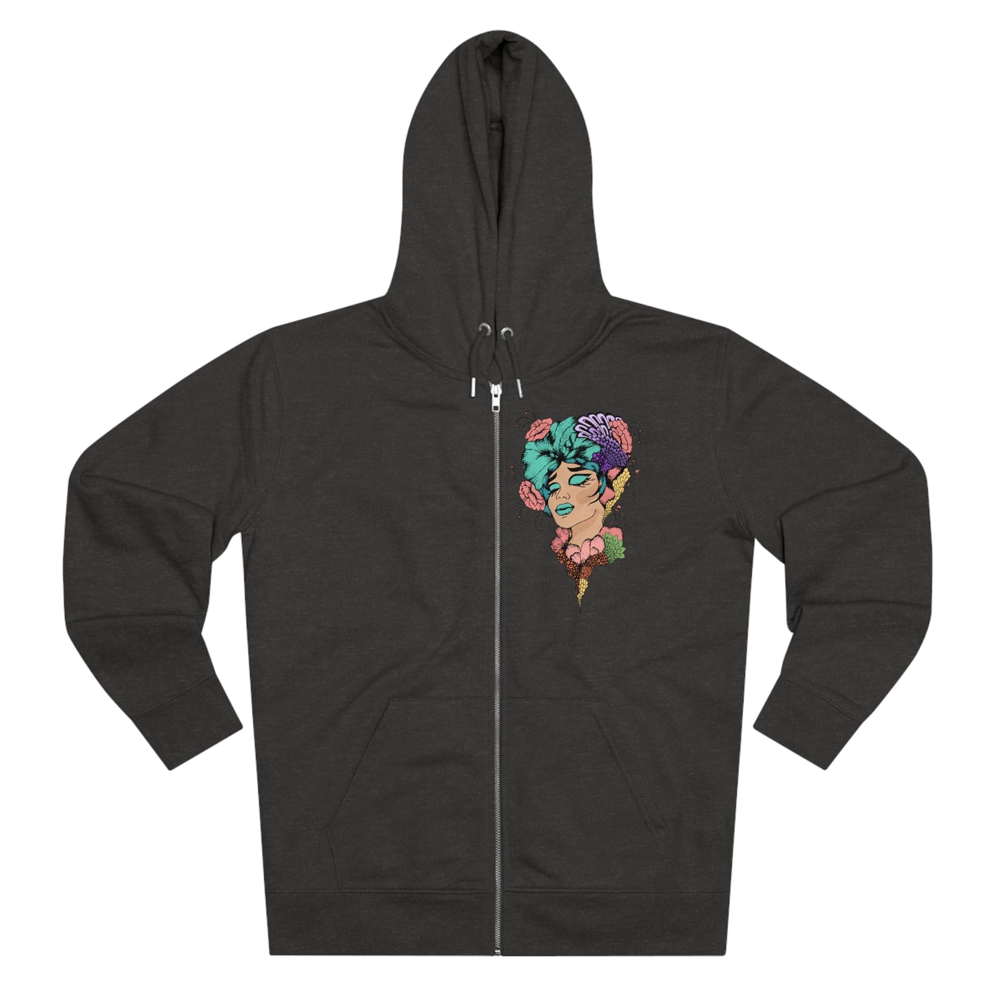 Eyes Closed - Zip Hoodie (Single Left)