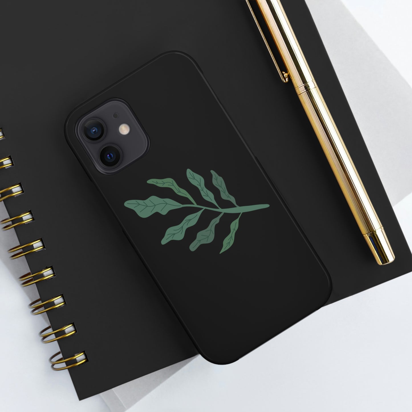 Leaf Design- Tough Phone Case