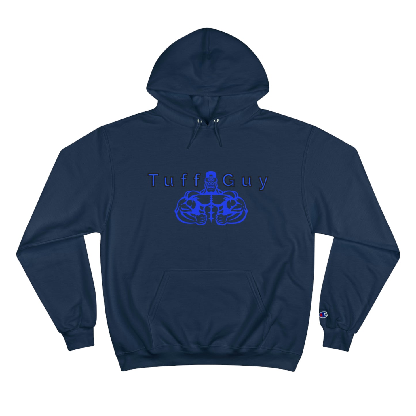 Tuff-guy - Champion Hoodie (Blue Boi)