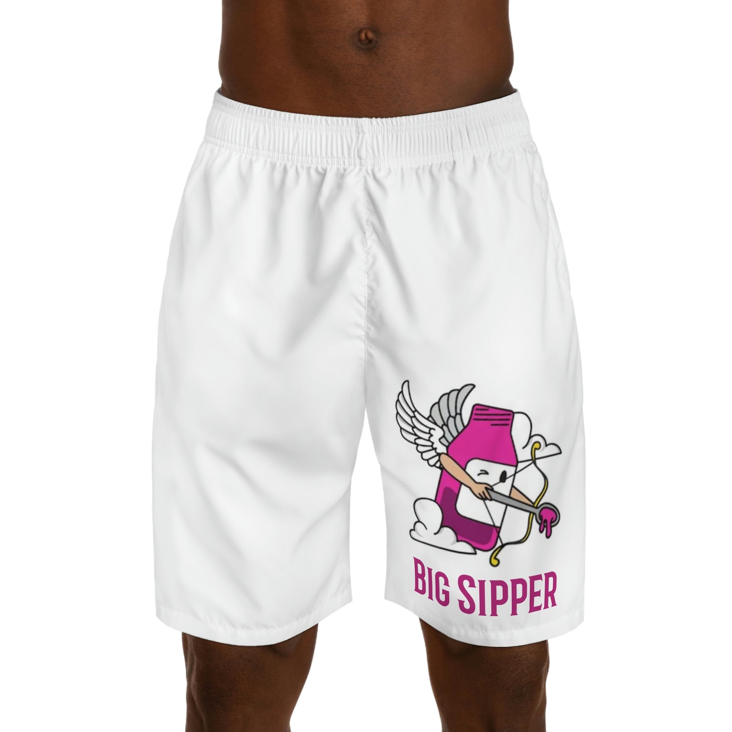 Big Sipper - Men's Jogger Shorts (AOP)