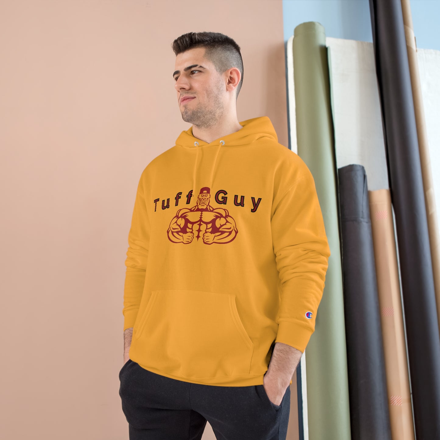 *Original Tuff-Guy * - Champion Hoodie (Double Sided)