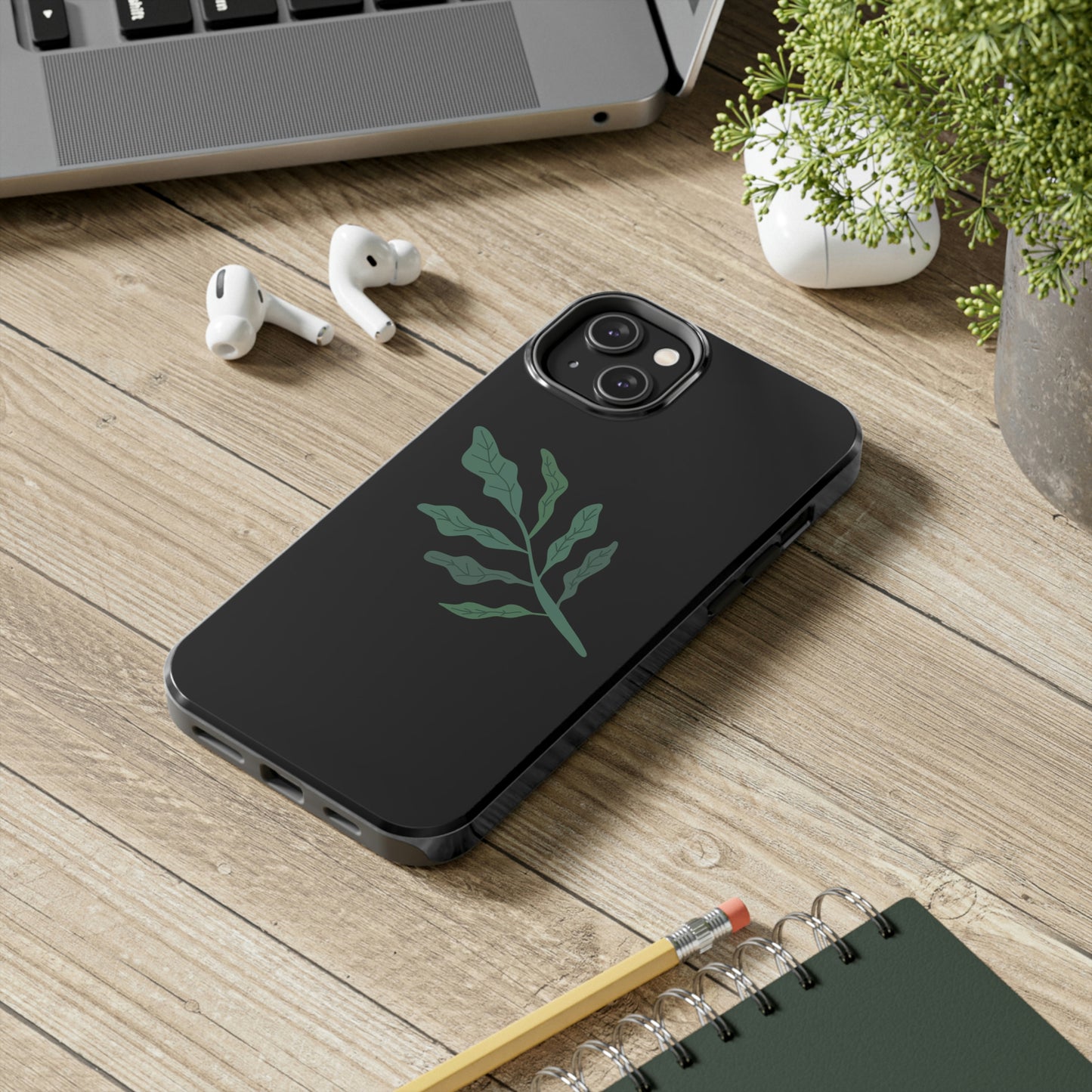 Leaf Design- Tough Phone Case