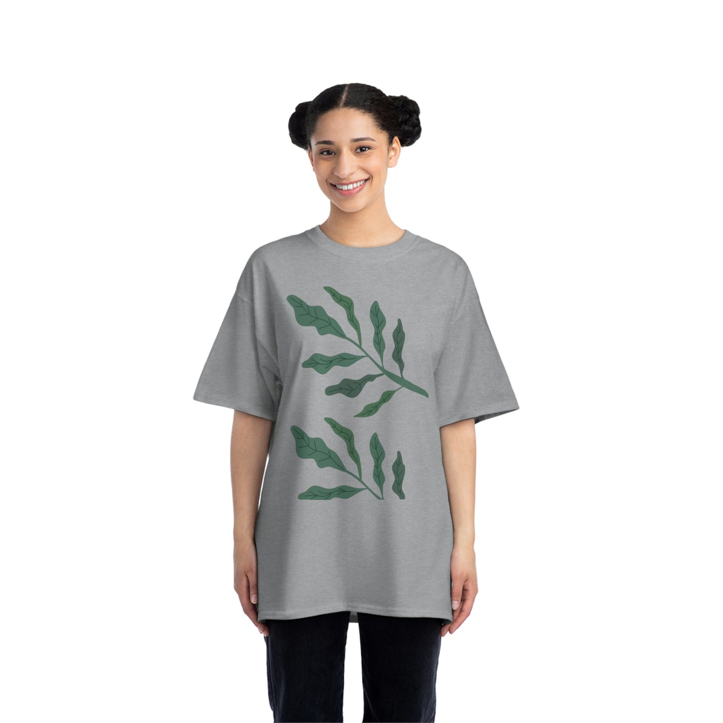 Leaf Design Beefy-T®  Short-Sleeve T-Shirt