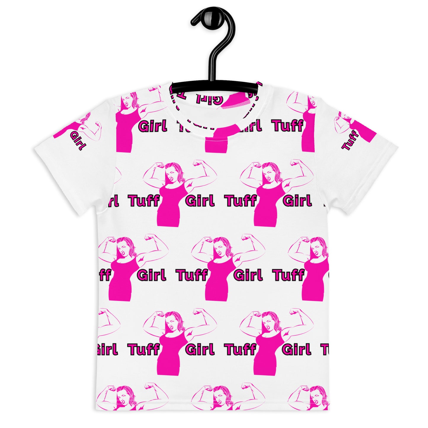 Tuff-Girl Kids crew neck t-shirt