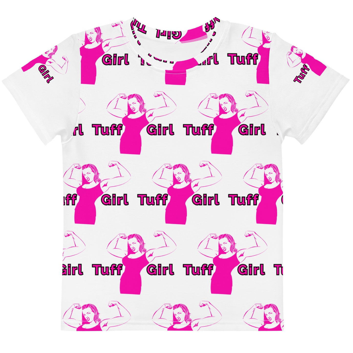 Tuff-Girl Kids crew neck t-shirt