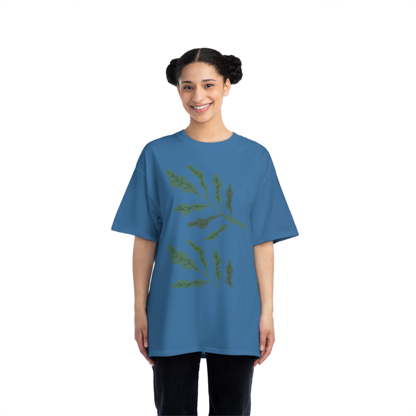 Leaf Design Beefy-T®  Short-Sleeve T-Shirt